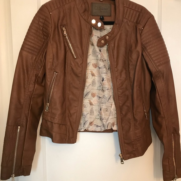 Jackets & Blazers - Faux leather jacket